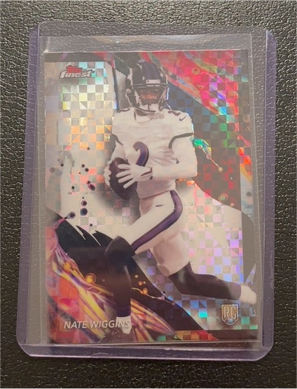 2024 Topps Finest #151 Nate Wiggins — front
