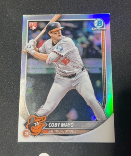 2025 Bowman Chrome #37 Coby Mayo — front