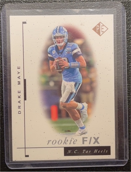 2023 Panini Rookie F/X #rookie FIX Drake Maye — front