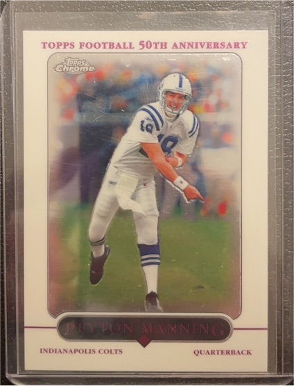 2005 Topps Chrome #136 Peyton Manning — front