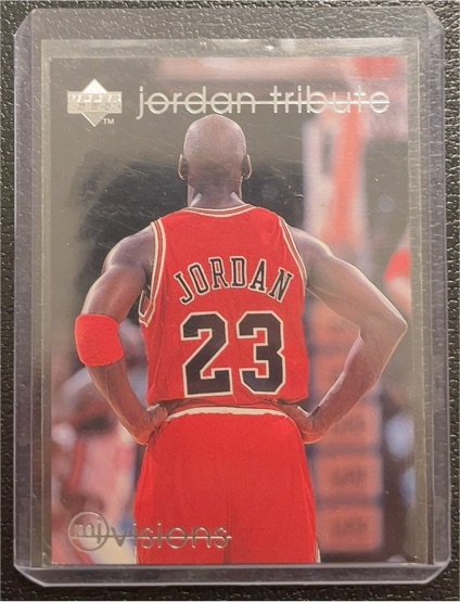 1997-98 Upper Deck Michael Jordan Tribute #MJ30 Michael Jordan — front