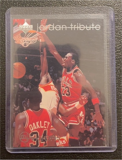 1997-98 Upper Deck Jordan Tribute #MJ3 Michael Jordan — front