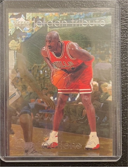 1997 Upper Deck Michael Jordan Tribute #MJ89 Michael Jordan — front