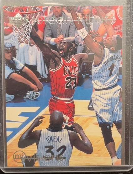 1993-94 NBA Hoops Michael Jordan Chicago Bulls #28 — front