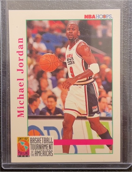 1992-93 NBA Hoops #341 Michael Jordan — front