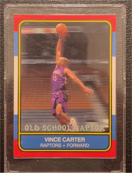 2000-01 Fleer Tradition #NNO Vince Carter Old School Raptor — front