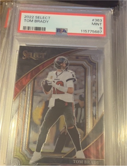 2022 Panini Select #363 Tom Brady — front