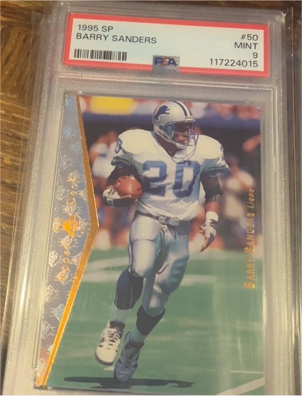 1995 Upper Deck SP #50 Barry Sanders — front