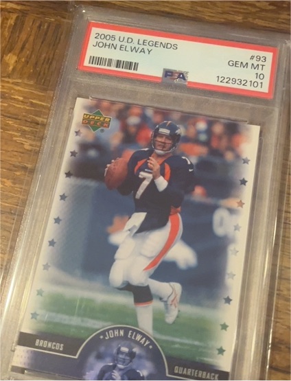 2005 Upper Deck Legends #93 John Elway — front