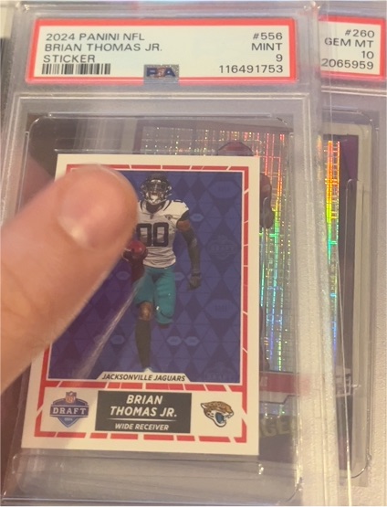 2024 Panini NFL #556 Brian Thomas Jr. — front