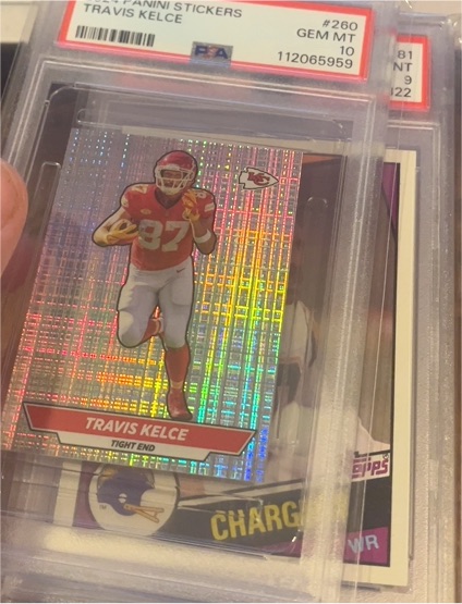2024 Panini NFL Stickers #260 Travis Kelce — front