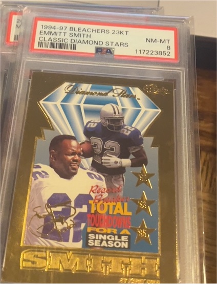 1994 Classic Diamond Stars 23KT Emmitt Smith — front