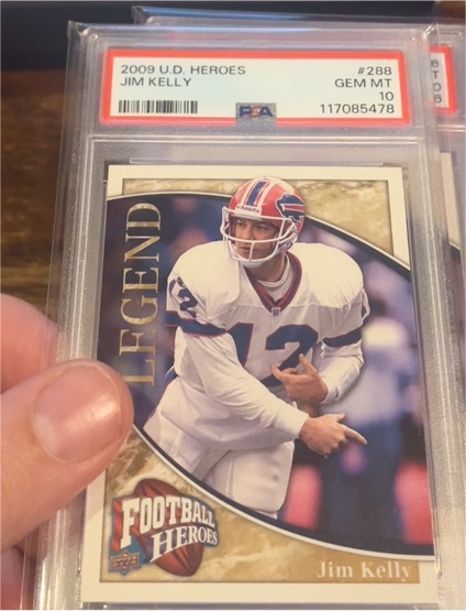 2009 Upper Deck Heroes #288 Jim Kelly — front