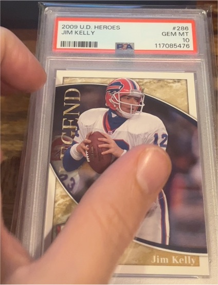 2009 Upper Deck Heroes #286 Jim Kelly — front