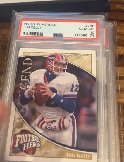 2009 Upper Deck Heroes #286 Jim Kelly — front
