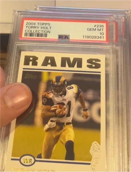 2004 Topps #235 Torry Holt — front