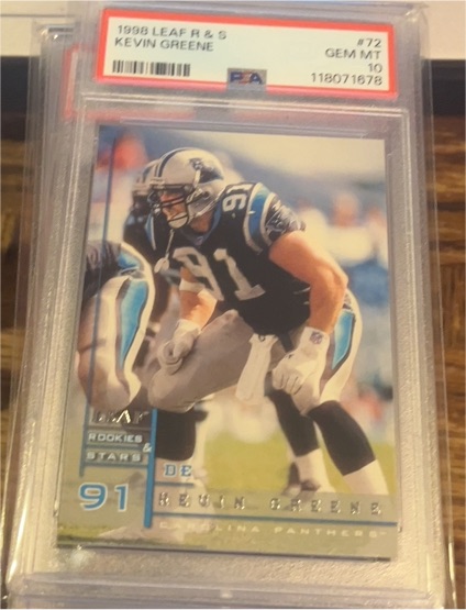 1998 Leaf Rookies & Stars #72 Kevin Greene — front