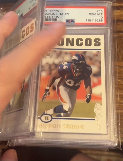 1994 Topps #16 Shannon Sharpe — front