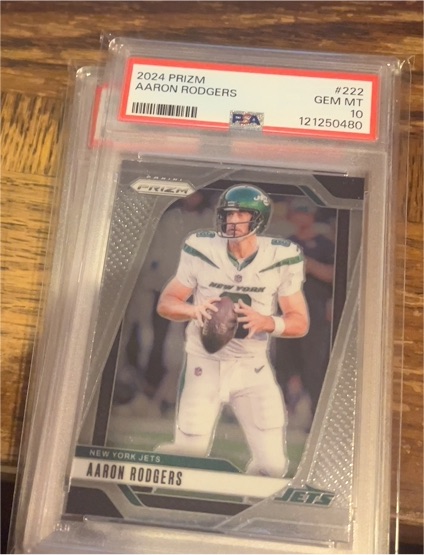 2024 Panini Prizm #222 Aaron Rodgers — front