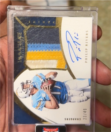 2020 Panini Immaculate Collection #23 Philip Rivers — front