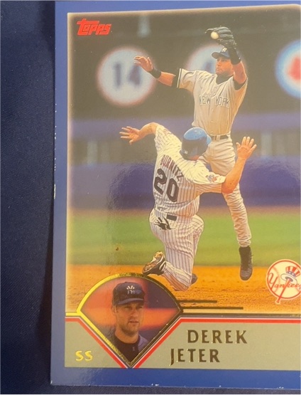 2003 Topps #400 Derek Jeter — front