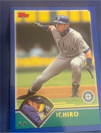 2003 Topps #100 Ichiro Suzuki — front