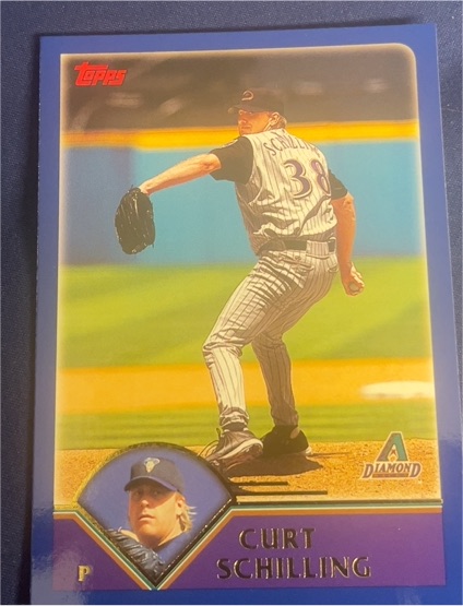 2003 Topps #11 Curt Schilling — front