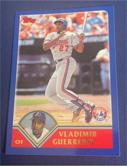 2003 Topps #170 Vladimir Guerrero — front