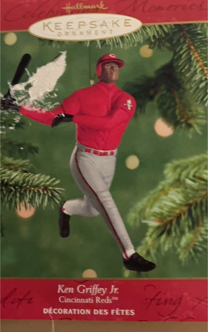 2000 Hallmark Keepsake Ornament Ken Griffey Jr. Cincinnati Reds — front