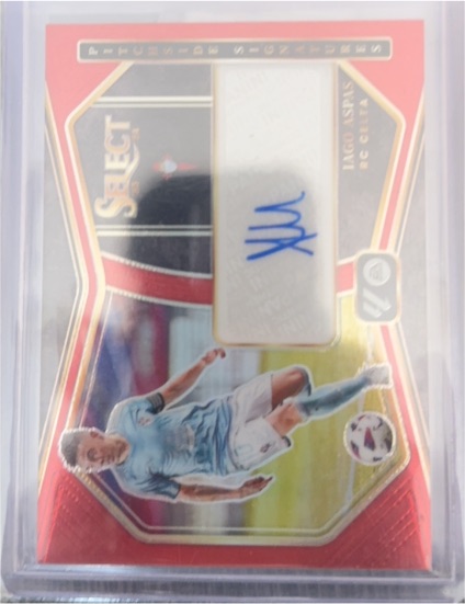 2023-24 Panini Select Premier League #? Udogie Autograph Purple Parallel — front