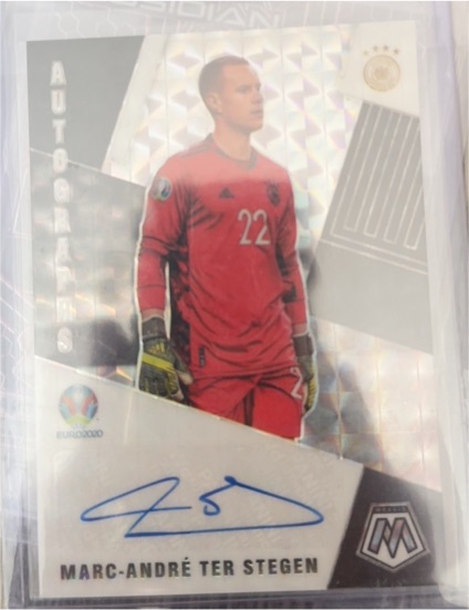 2021 Panini Mosaic UEFA Euro 2020 Autographs Marc-André ter Stegen — front