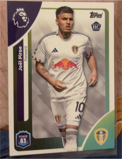 2025-26 Topps Premier League #339 Joël Piroe — front
