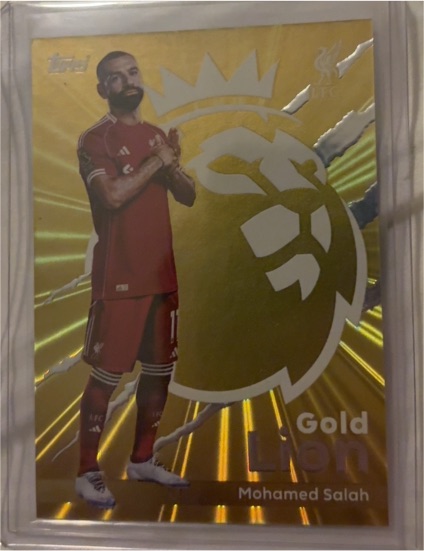 2025-26 Topps Premier League #GL-11 Mohamed Salah — front