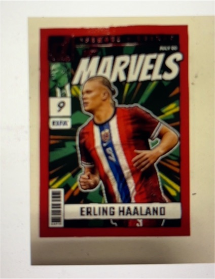 2024-25 Panini Donruss #23 Erling Haaland Net Marvels — front