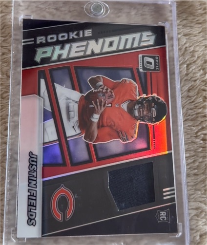 2021 Donruss Optic #RPH-4 Justin Fields Rookie Phenoms — front
