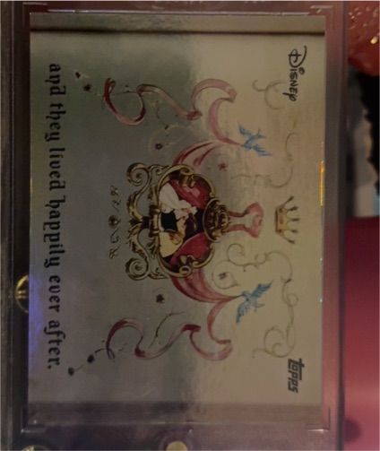 2025 Topps Disney Wonder 75th Anniversary #C75-25 Happily Ever After Cinderella Back Cover — front