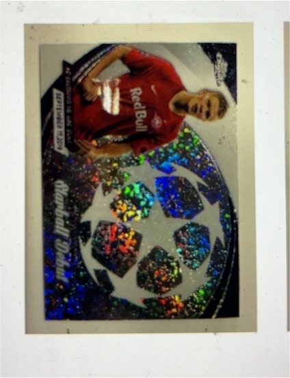 2023-24 Topps Chrome UEFA Club Competitions Starball Debuts #SD-3 Red Bull Salzburg Player — front