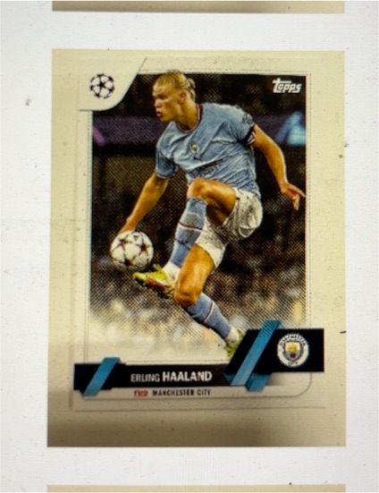2022-23 Topps UEFA Club Competitions #99 Erling Haaland — front