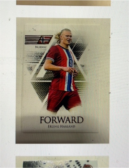 2024 Futera Unique World Football #067 Erling Haaland — front