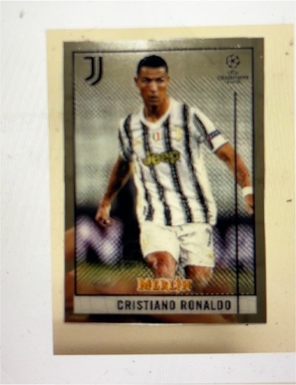 2020-21 Topps Merlin Chrome UEFA #50 Cristiano Ronaldo — front