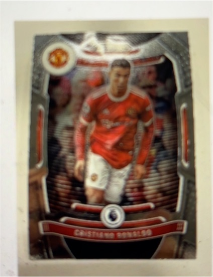 2021-22 Panini Prizm Premier League #283 Cristiano Ronaldo — front