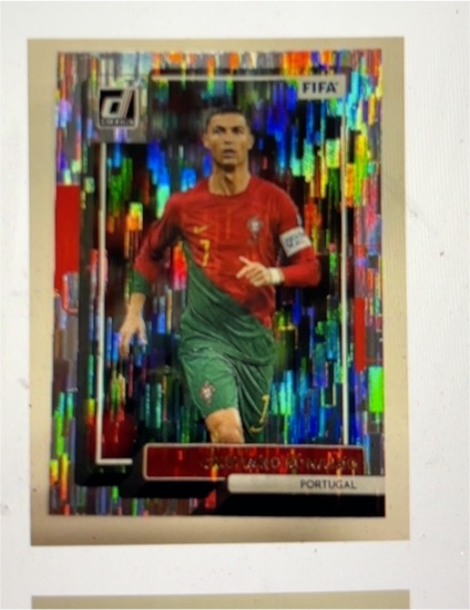 2022 Donruss FIFA Silver #94 Cristiano Ronaldo Portugal — front