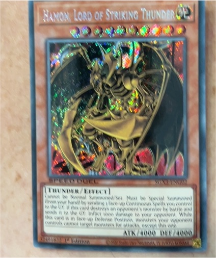 2006 Yu-Gi-Oh! LC02-EN002 Hamon, Lord of Striking Thunder — front