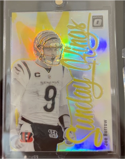 2024 Panini Donruss Optic Sunday Kings #4 Joe Burrow — front