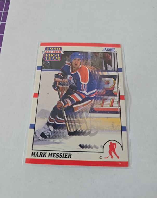 1990-91 Score #315 Mark Messier All-Star First Team — front