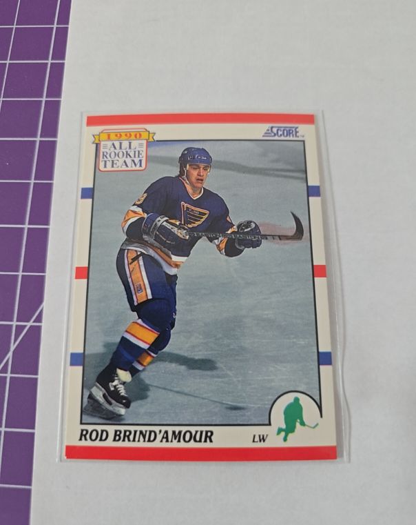 1990-91 Score #328 Rod Brind'Amour — front