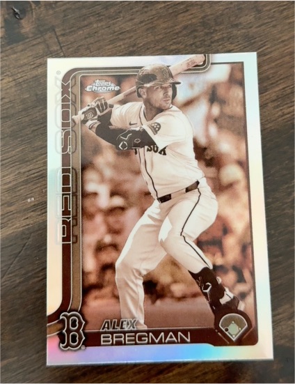 2025 Topps Chrome #247 Alex Bregman — front