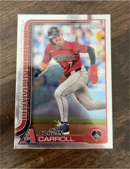 2025 Topps Chrome #268 Corbin Carroll — front