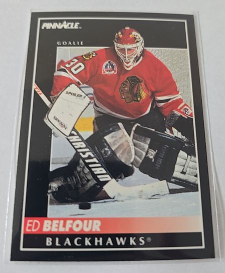 1992-93 Pinnacle #118 Ed Belfour — front
