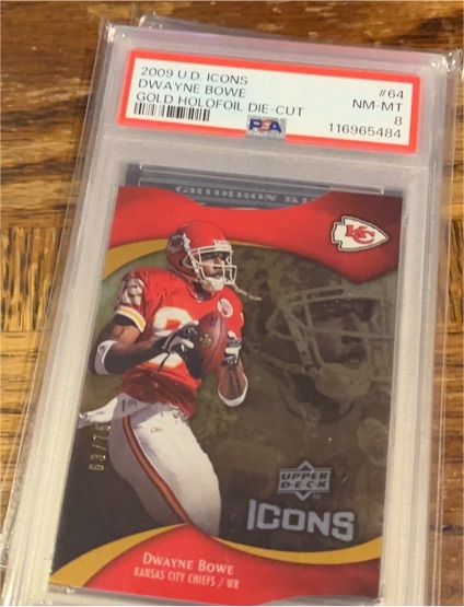 2009 Upper Deck Icons #64 Dwayne Bowe — front